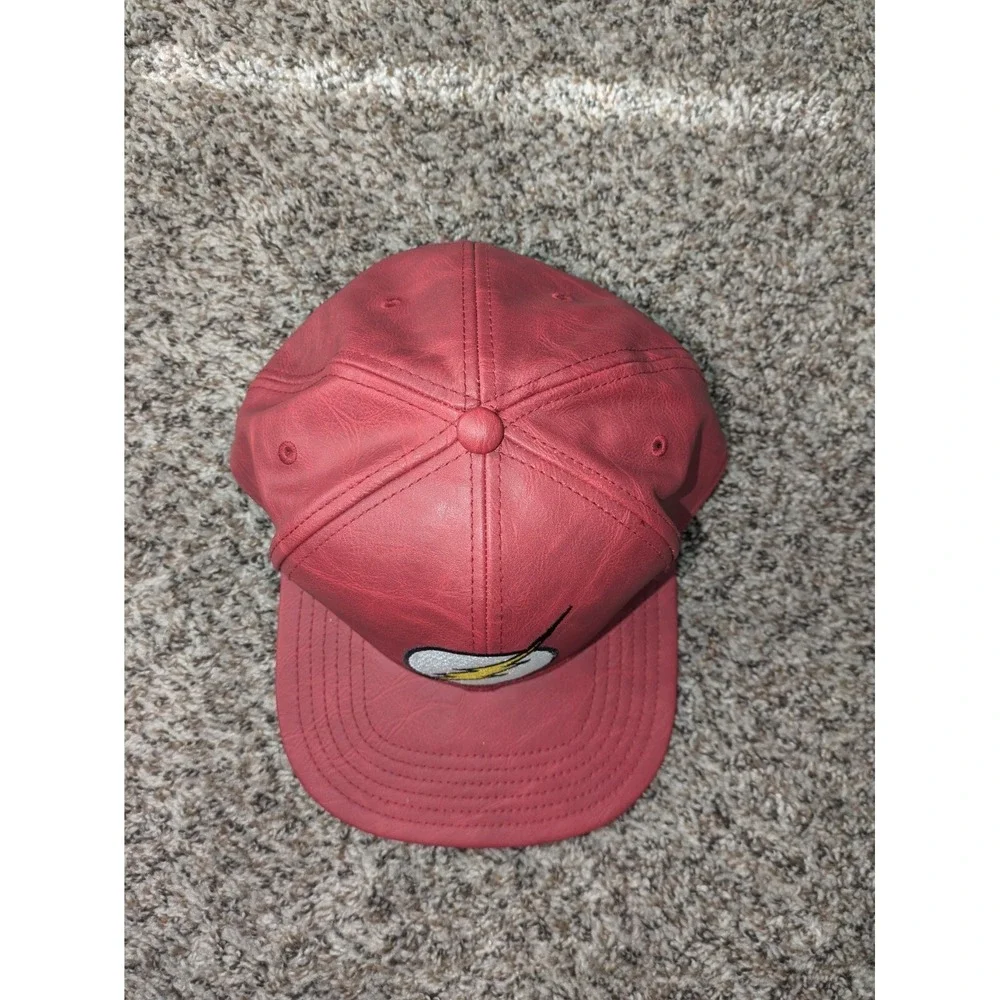 The Flash DC Comics Faux Leather Red Snapback‎ Cap DC Comics Superheroes 2019